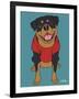 Rottweiler-Tomoyo Pitcher-Framed Giclee Print