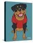 Rottweiler-Tomoyo Pitcher-Stretched Canvas