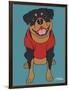 Rottweiler-Tomoyo Pitcher-Framed Giclee Print