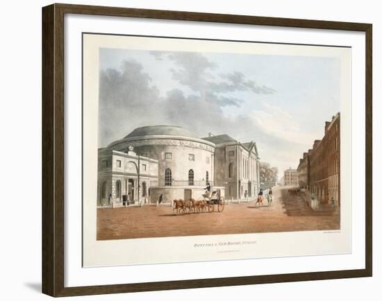 Rotunda and New Rooms, Dublin, 1795-James Malton-Framed Giclee Print