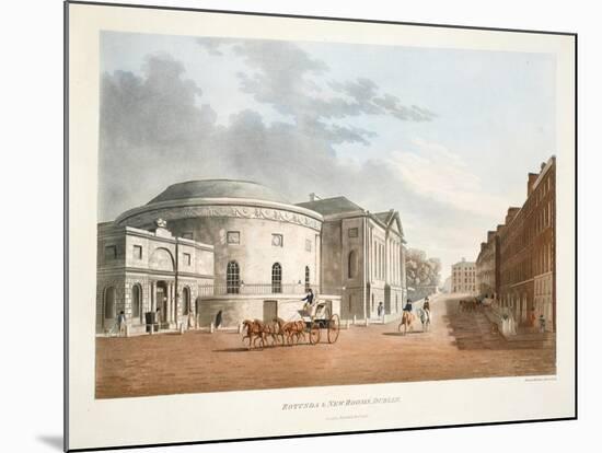 Rotunda and New Rooms, Dublin, 1795-James Malton-Mounted Giclee Print