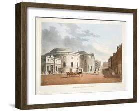 Rotunda and New Rooms, Dublin, 1795-James Malton-Framed Giclee Print