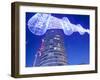 Rotunda at Christmas, City Centre, Birmingham, West Midlands, England, United Kingdom, Europe-Frank Fell-Framed Photographic Print