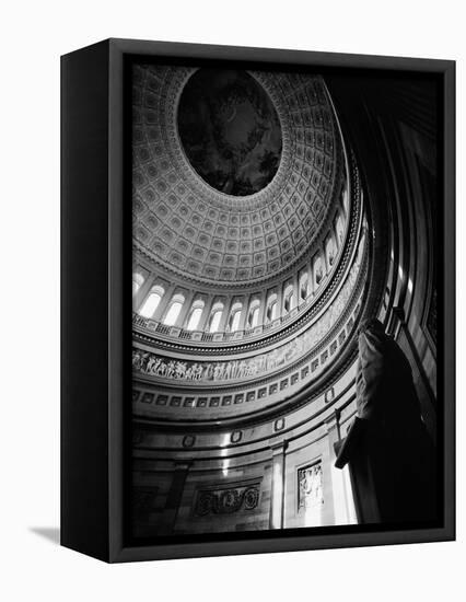 Rotunda of the United States Capitol-G^E^ Kidder Smith-Framed Stretched Canvas