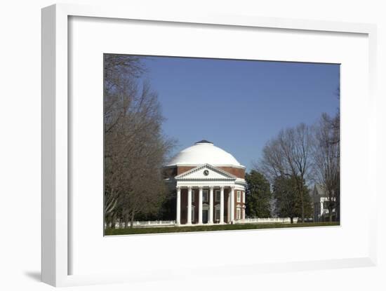 Rotunda of the University of Virginia, Designed by Thomas Jefferson, Charlottesville-null-Framed Giclee Print