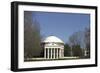 Rotunda of the University of Virginia, Designed by Thomas Jefferson, Charlottesville-null-Framed Giclee Print