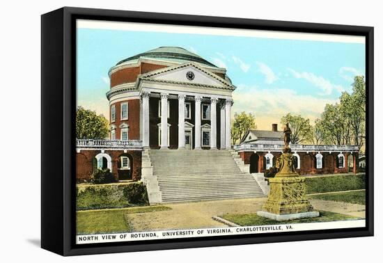 Rotunda, University of Virginia, Charlottesville-null-Framed Stretched Canvas