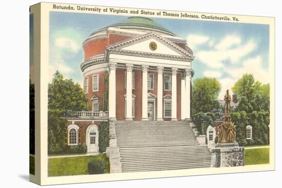Rotunda, University of Virginia, Charlottesville-null-Stretched Canvas