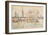 Rouen, 1924-Paul Signac-Framed Giclee Print