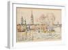 Rouen, 1924-Paul Signac-Framed Giclee Print