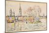 Rouen, 1924-Paul Signac-Mounted Giclee Print