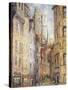 Rouen, a Street by the Church; Rouen, Rue Avec L'Eglise, C.1920-Gustave Loiseau-Stretched Canvas