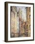 Rouen, a Street by the Church; Rouen, Rue Avec L'Eglise, C.1920-Gustave Loiseau-Framed Premium Giclee Print