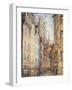 Rouen, a Street by the Church; Rouen, Rue Avec L'Eglise, C.1920-Gustave Loiseau-Framed Premium Giclee Print