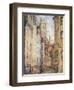 Rouen, a Street by the Church; Rouen, Rue Avec L'Eglise, C.1920-Gustave Loiseau-Framed Giclee Print