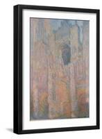 Rouen Cathedral, 1891-Claude Monet-Framed Giclee Print