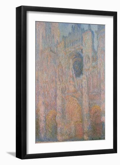 Rouen Cathedral, 1891-Claude Monet-Framed Giclee Print