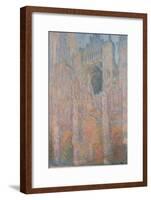 Rouen Cathedral, 1891-Claude Monet-Framed Giclee Print