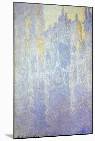 Rouen Cathedral, 1894-Claude Monet-Mounted Giclee Print