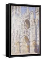 Rouen Cathedral, Afternoon-Claude Monet-Framed Stretched Canvas