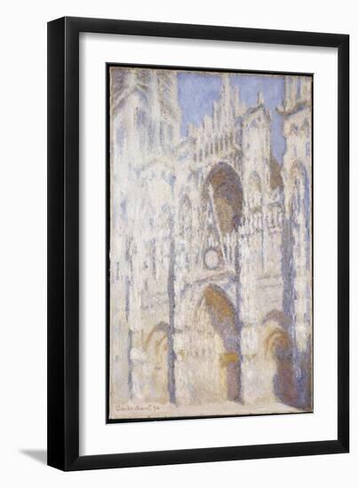Rouen Cathedral, Afternoon-Claude Monet-Framed Giclee Print