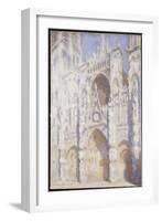 Rouen Cathedral, Afternoon-Claude Monet-Framed Giclee Print