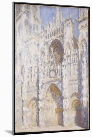 Rouen Cathedral, Afternoon-Claude Monet-Mounted Giclee Print