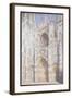 Rouen Cathedral, Afternoon-Claude Monet-Framed Giclee Print