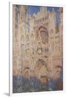 Rouen Cathedral at Sunset, 1892-1894-Claude Monet-Framed Giclee Print