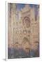 Rouen Cathedral at Sunset, 1892-1894-Claude Monet-Framed Giclee Print