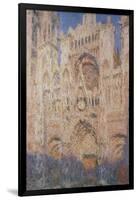 Rouen Cathedral at Sunset, 1892-1894-Claude Monet-Framed Giclee Print