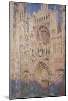 Rouen Cathedral at Sunset, 1892-1894-Claude Monet-Mounted Giclee Print