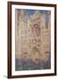 Rouen Cathedral at Sunset, 1892-1894-Claude Monet-Framed Giclee Print