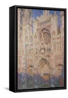 Rouen Cathedral at Sunset, 1892-1894-Claude Monet-Framed Stretched Canvas