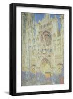 Rouen Cathedral at Sunset, 1894-Claude Monet-Framed Giclee Print