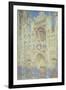 Rouen Cathedral at Sunset, 1894-Claude Monet-Framed Giclee Print