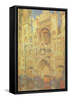 Rouen Cathedral at Sunset, 1894-Claude Monet-Framed Stretched Canvas