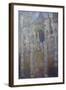 Rouen Cathedral, Blue Harmony, Morning Sunlight, 1893-Claude Monet-Framed Art Print