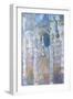 Rouen Cathedral, Blue Harmony, Morning Sunlight, 1894-Claude Monet-Framed Premium Giclee Print