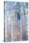 Rouen Cathedral, Blue Harmony, Morning Sunlight, 1894-Claude Monet-Stretched Canvas