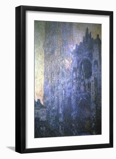 Rouen Cathedral, Early Morning, 1894-Claude Monet-Framed Giclee Print