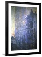 Rouen Cathedral, Early Morning, 1894-Claude Monet-Framed Giclee Print
