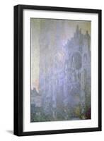 Rouen Cathedral, Early Morning Light, 1894-Claude Monet-Framed Premium Giclee Print