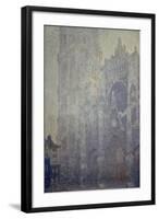 Rouen Cathedral, Effects of Morning Light-Claude Monet-Framed Giclee Print