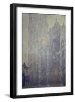 Rouen Cathedral, Effects of Morning Light-Claude Monet-Framed Giclee Print