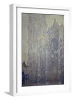 Rouen Cathedral, Effects of Morning Light-Claude Monet-Framed Giclee Print