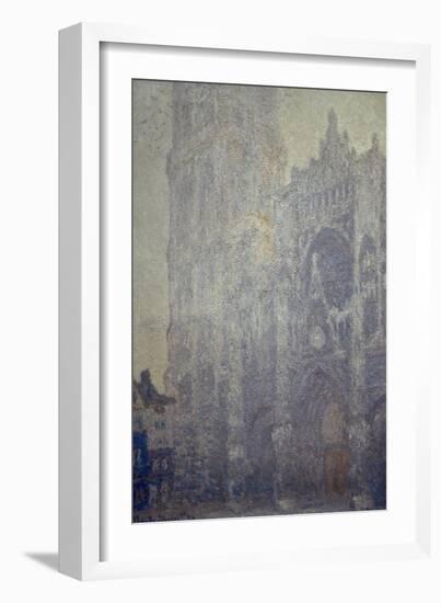 Rouen Cathedral, Effects of Morning Light-Claude Monet-Framed Giclee Print