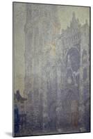 Rouen Cathedral, Effects of Morning Light-Claude Monet-Mounted Giclee Print