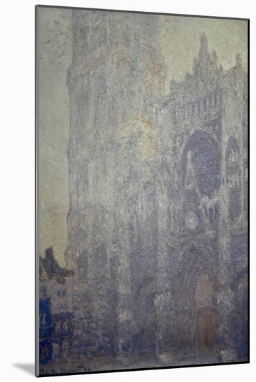 Rouen Cathedral, Effects of Morning Light-Claude Monet-Mounted Giclee Print