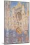 Rouen Cathedral, Effects of Sunlight, Sunset, 1892-Claude Monet-Mounted Giclee Print